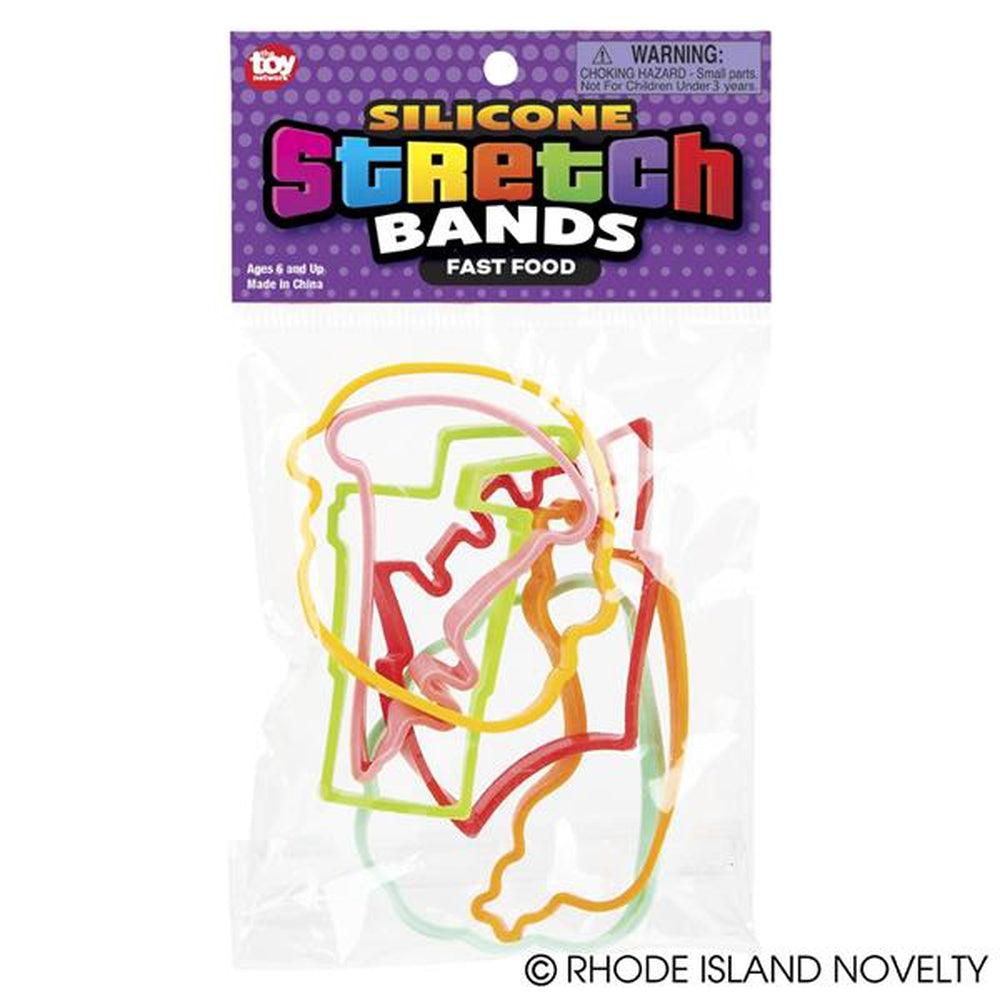 Fast Food Silicone Stretch Bands