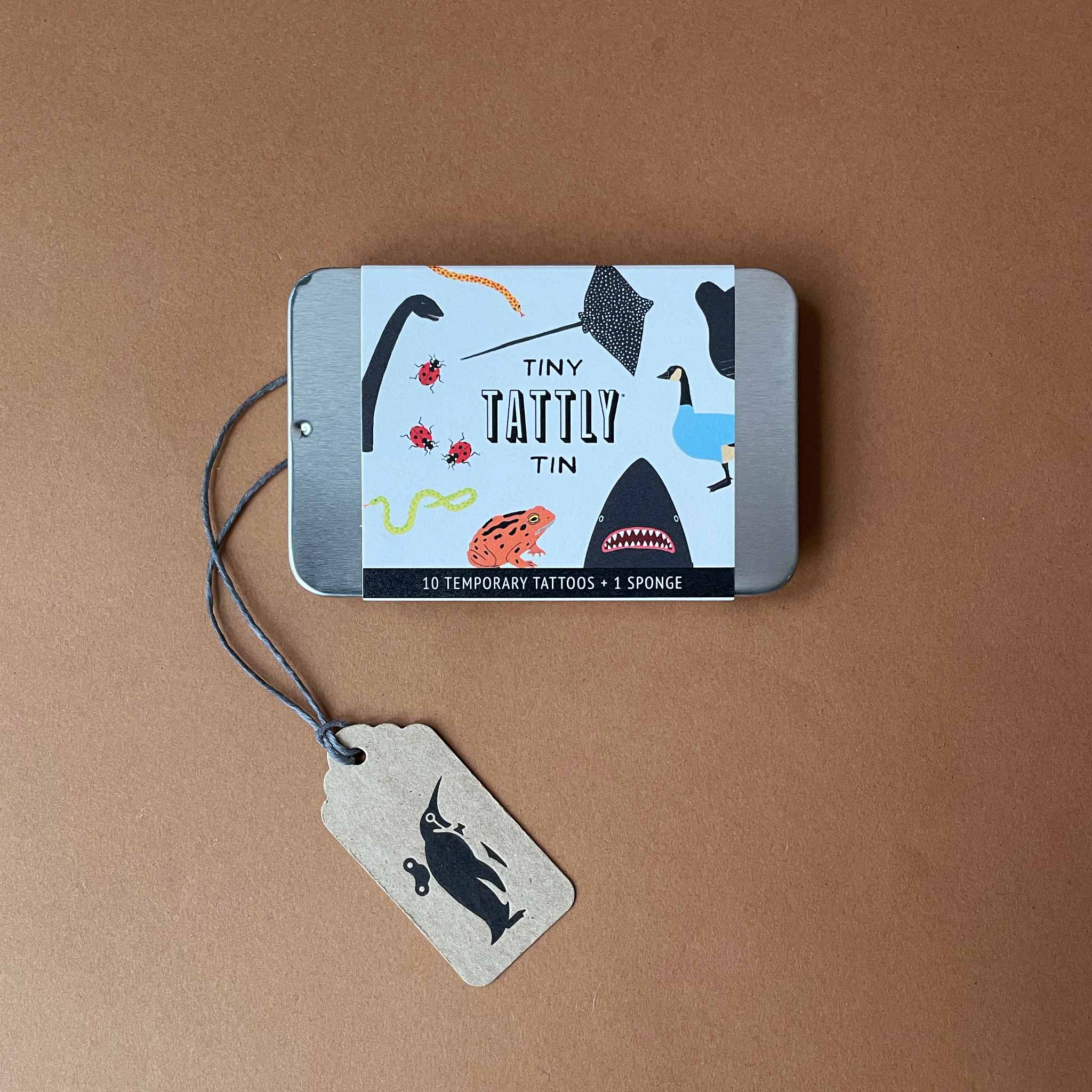 Tiny Tattly Tin | Animals