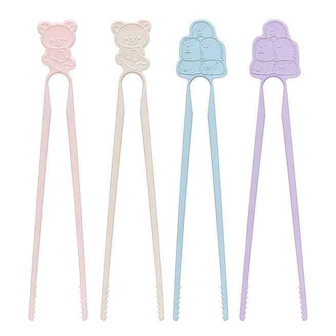 Japan San-X Rilakkuma / Sumikko Gurashi Plastic Snack Tongs