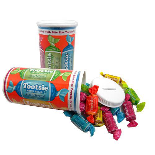 Tootsie Roll Fruit Chews Bank 4 oz.