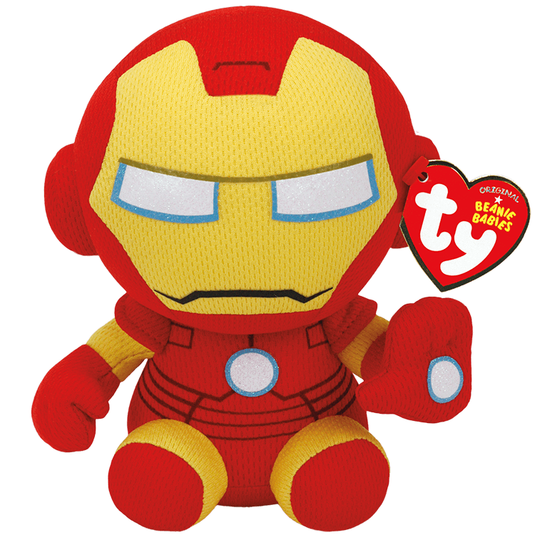 Beanie Babies - Iron Man - Small 8"