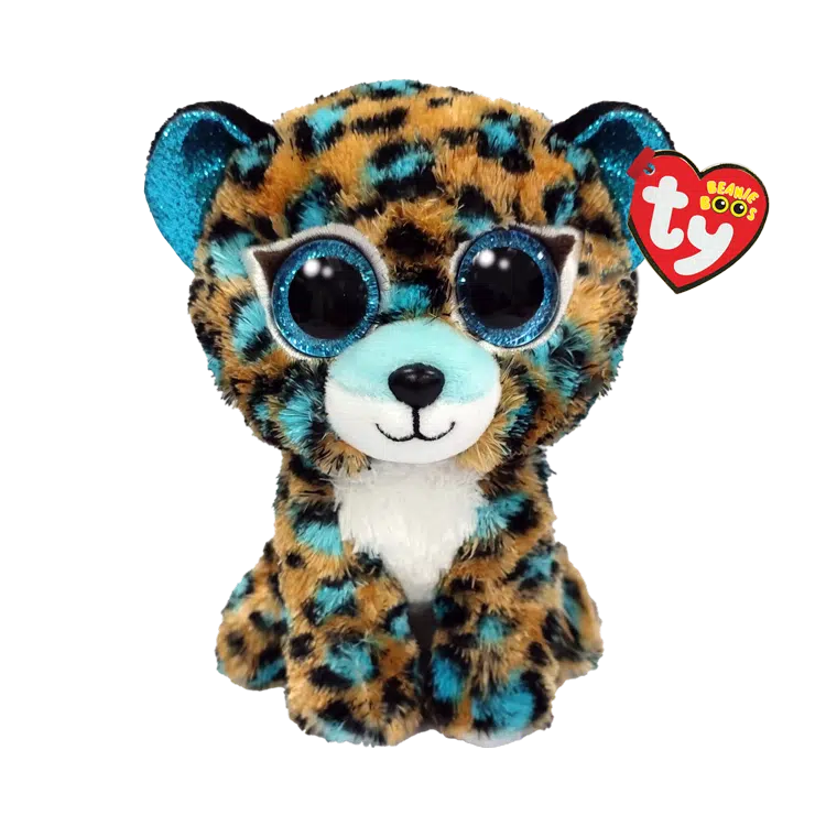 Beanie Boo's - Cobalt the Leopard - 8" Small