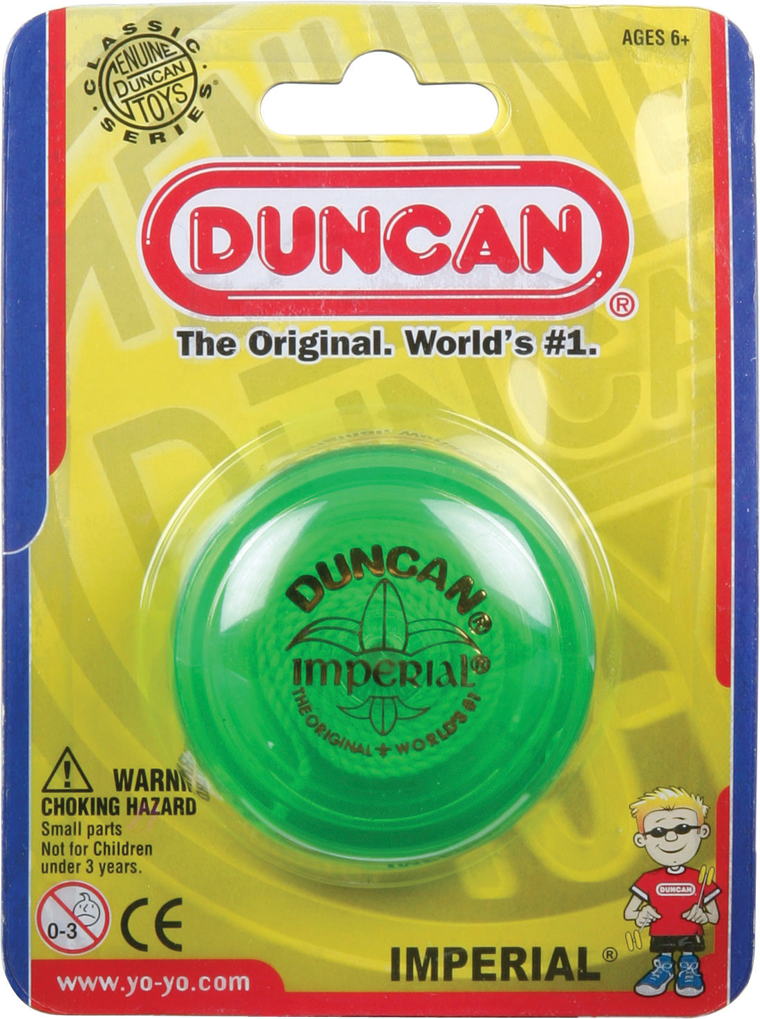 Duncan Classic Imperial Yoyo (Single) VARIOUS COLORS