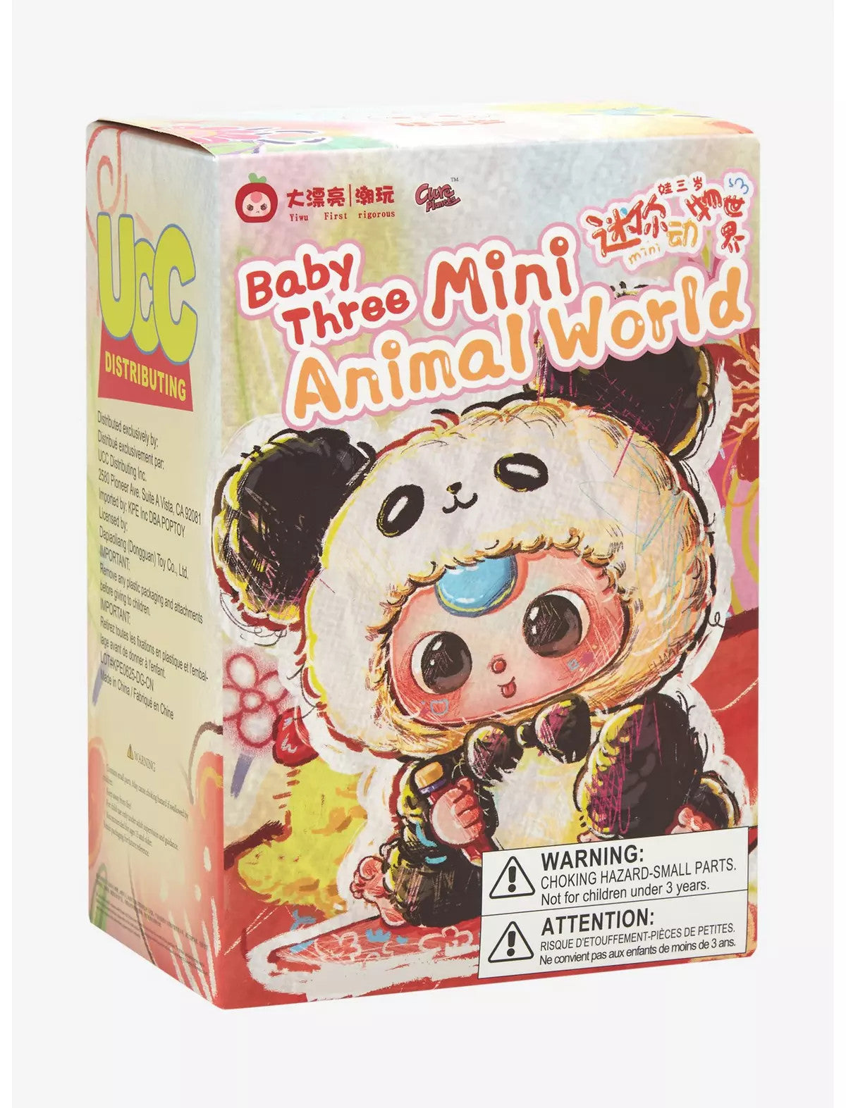 Baby Three - Mini Animal World Plush Blind Box