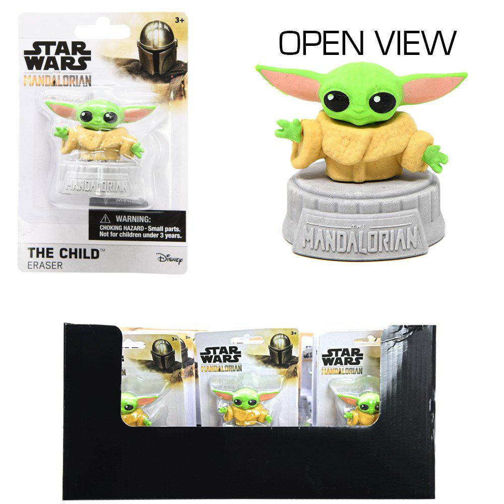 Star Wars The Child 3D Eraser on Blister Card