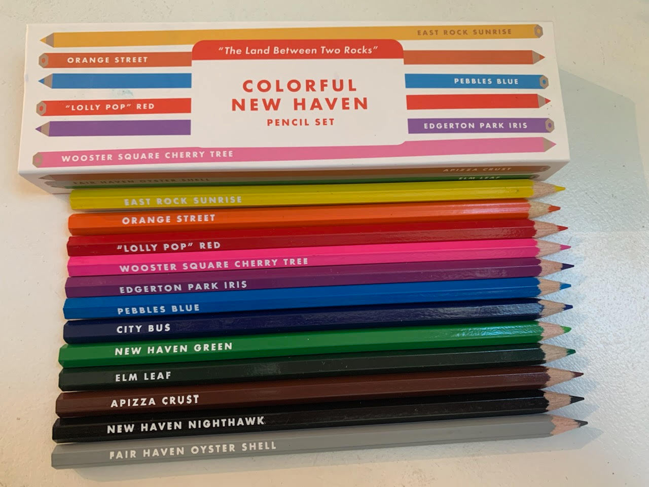 New Haven Colored Pencil Box
