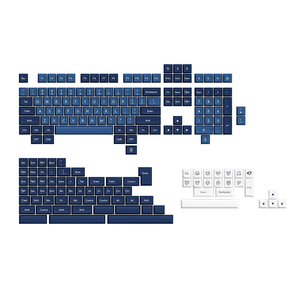 AKKO Ocean Star Keycap Set ABS SAL 195 Keys