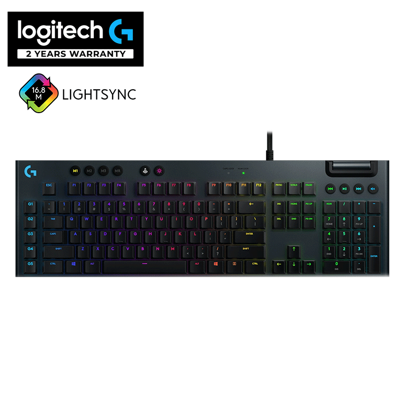 Logitech G813 RGB LIGHTSYNC Mechanical Gaming Keyboard
