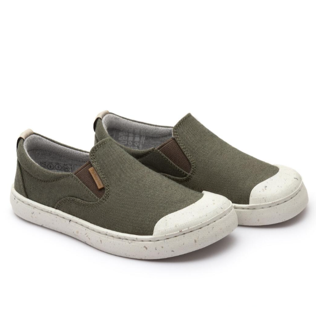 Tip Toey Joey Slip Green Sneaker
