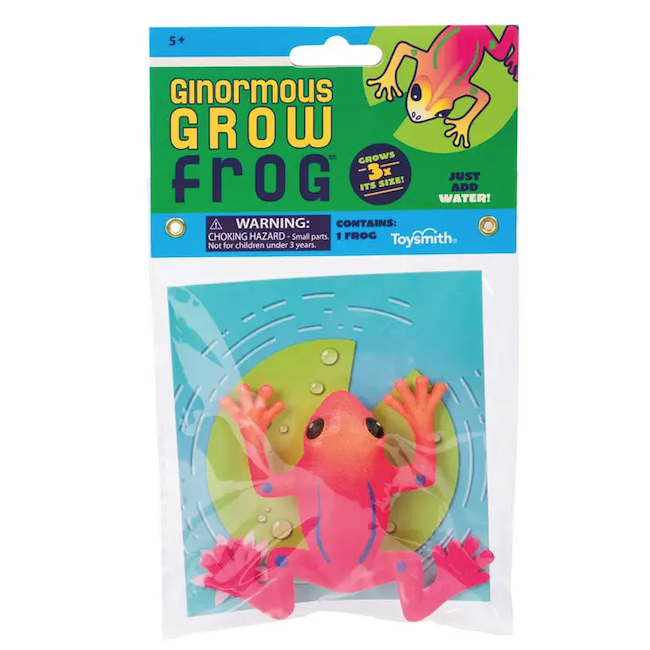 Toysmith Ginormous Grow Frog