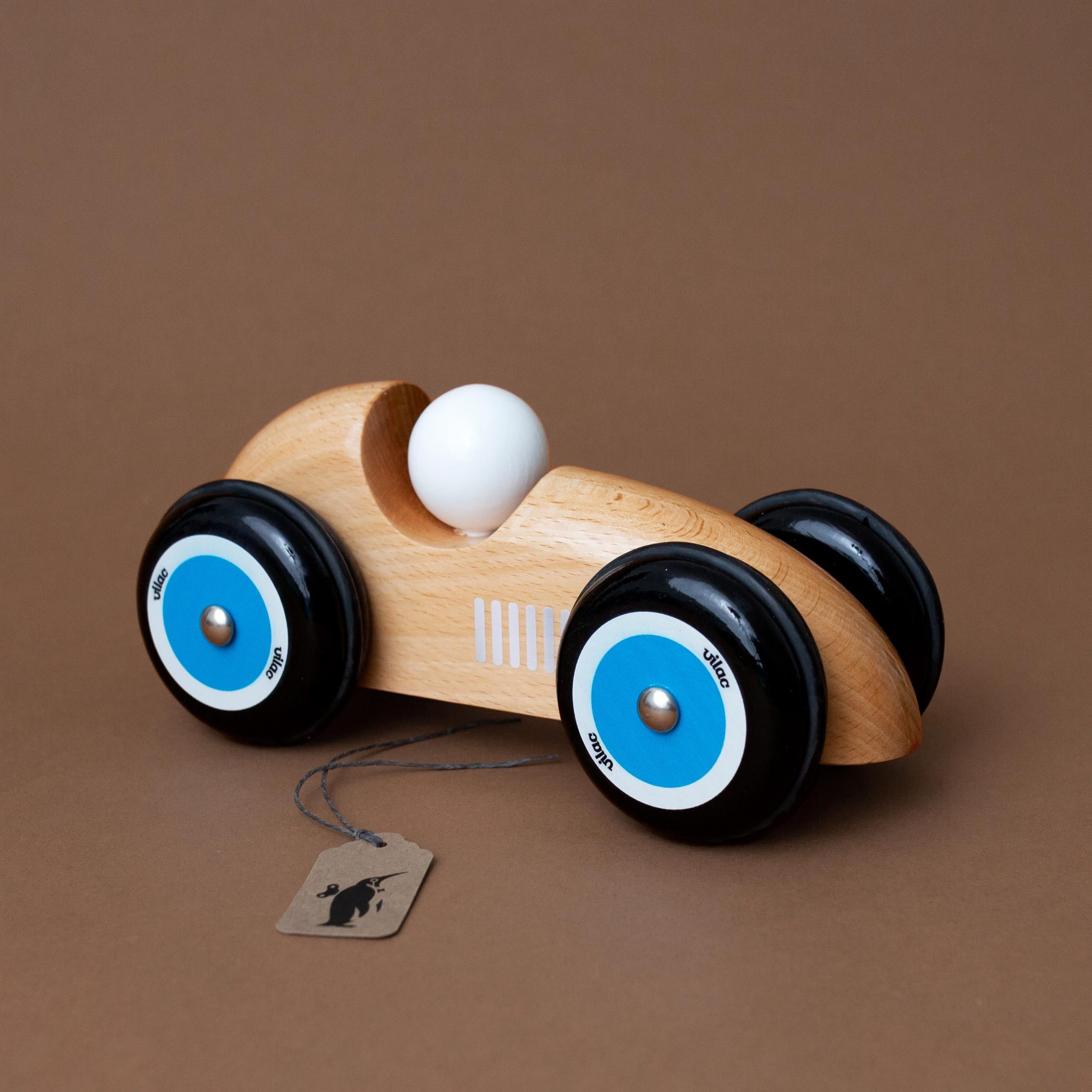 Wooden Cabriolet Car | Natural
