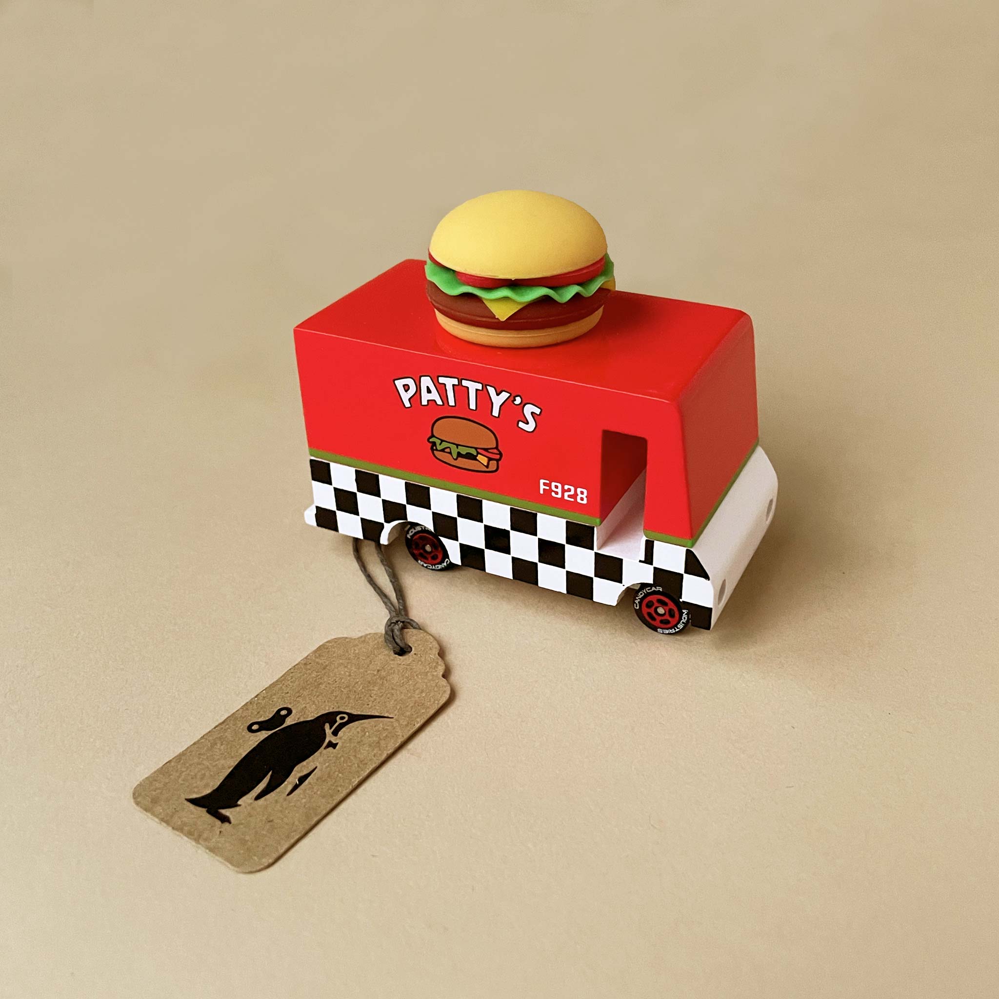 Wooden Candyvan | Hamburger Truck