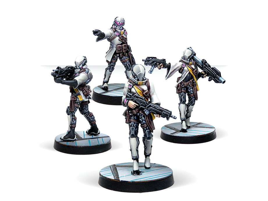 Infinity ALEPH Yadu Troops Miniature Game Figures