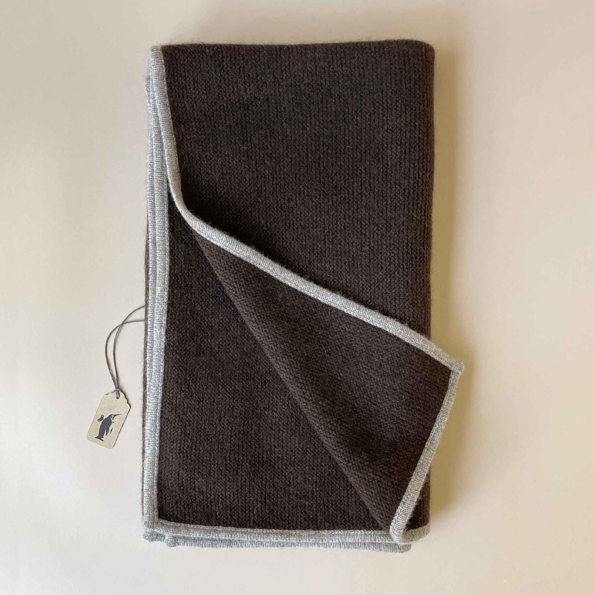 Yak Down Baby Blanket | Chocolate