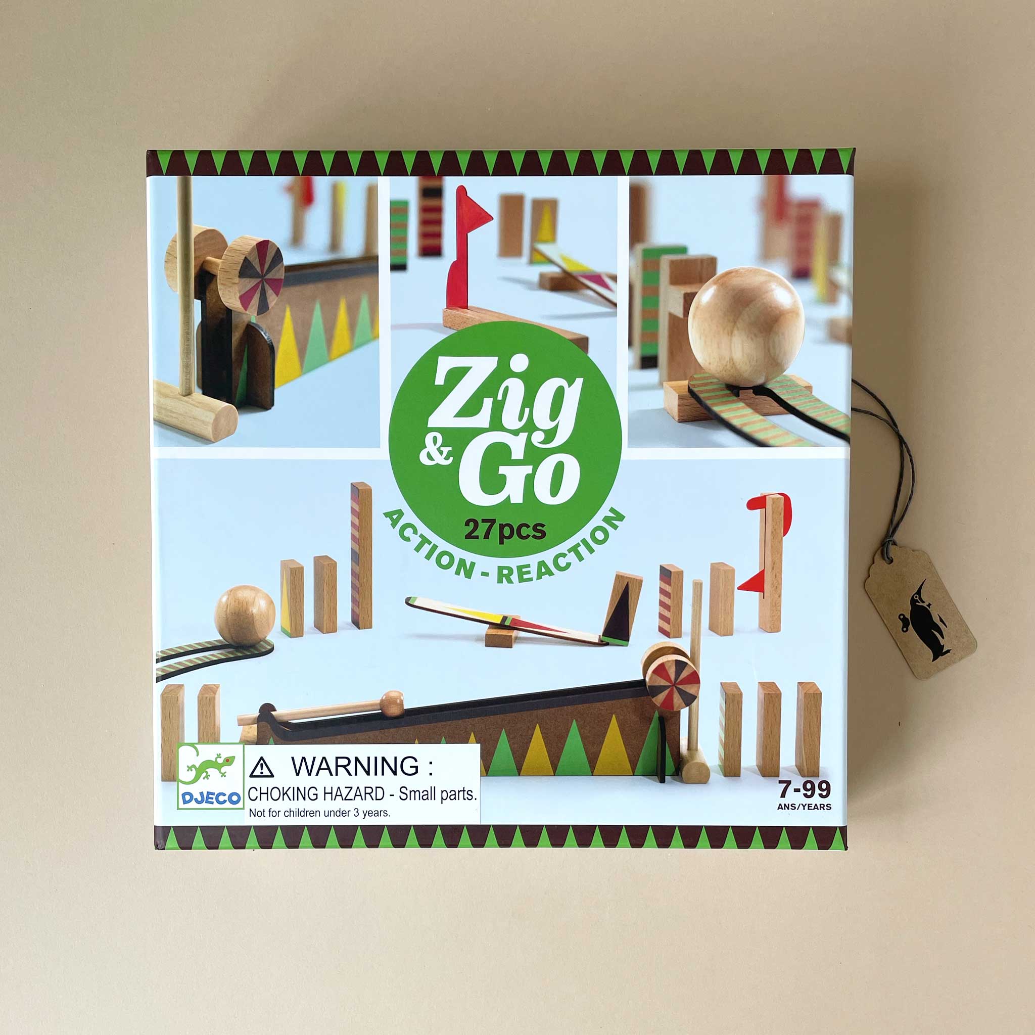 Zig & Go Curve | 27 pc Chain Reaction Construction Set