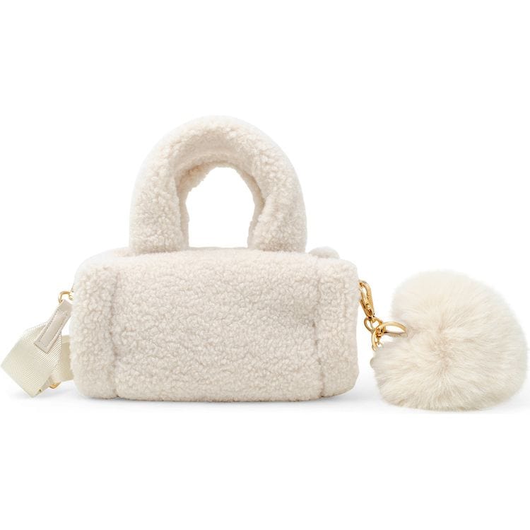 Cozy Cloud Mini Duffle Bag - Beige